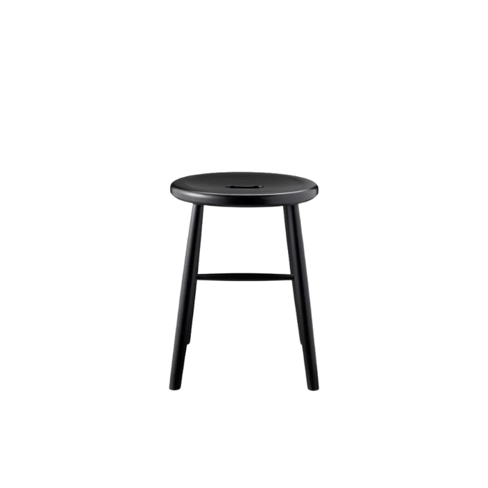 J27 Stool — Jet Black Beech