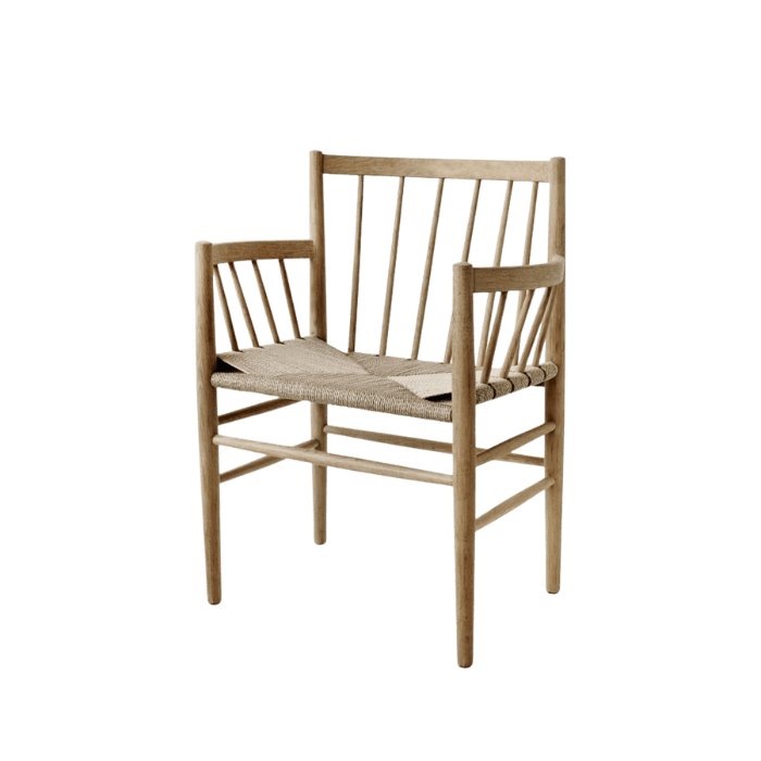 J81 Chair — Nature Lacquered Oak
