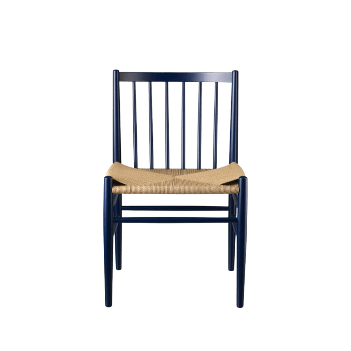 J80 Chair — Steel Blue Beech
