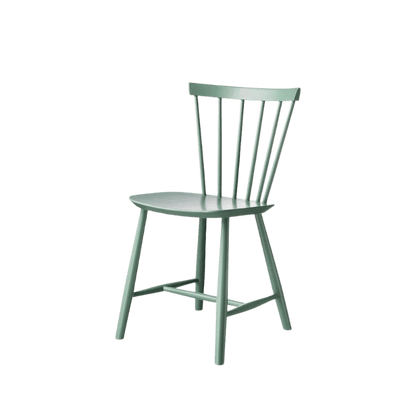 J46 Dining Chair — Dusty Green Painted Beech