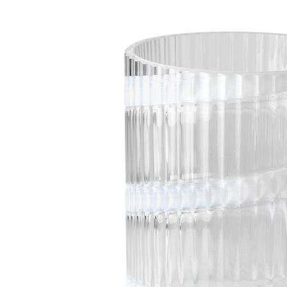 Lyngby Porcelaen Lyngby Vase — Swirl White