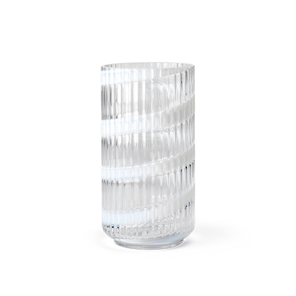 Lyngby Porcelaen Lyngby Vase — Swirl White