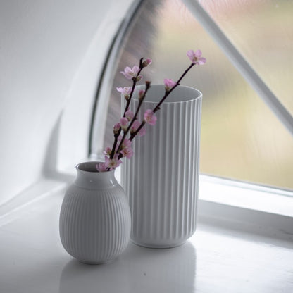 Lyngby Porcelaen Vase — White