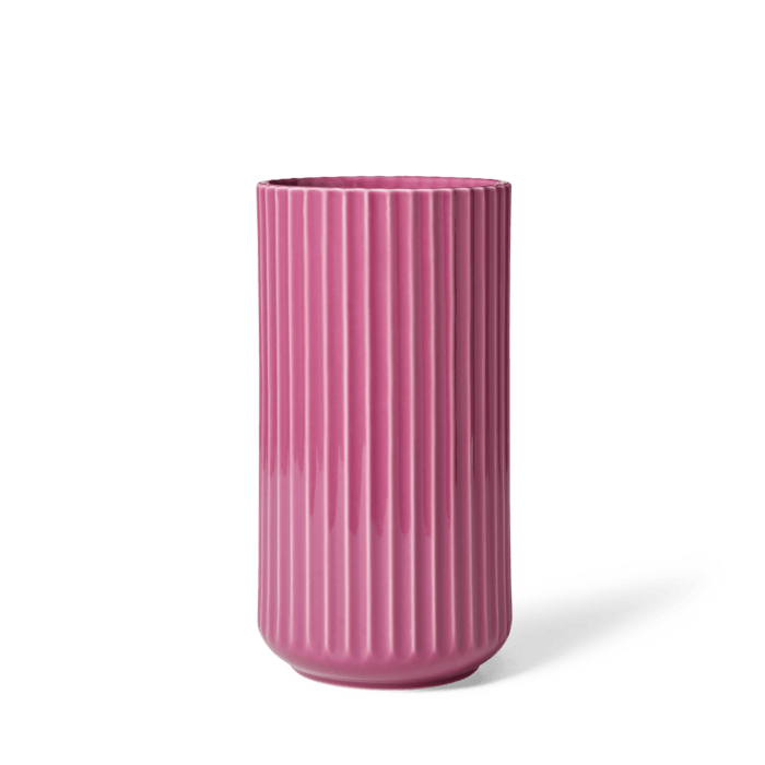 Lyngby Porcelaen Vase — Purple