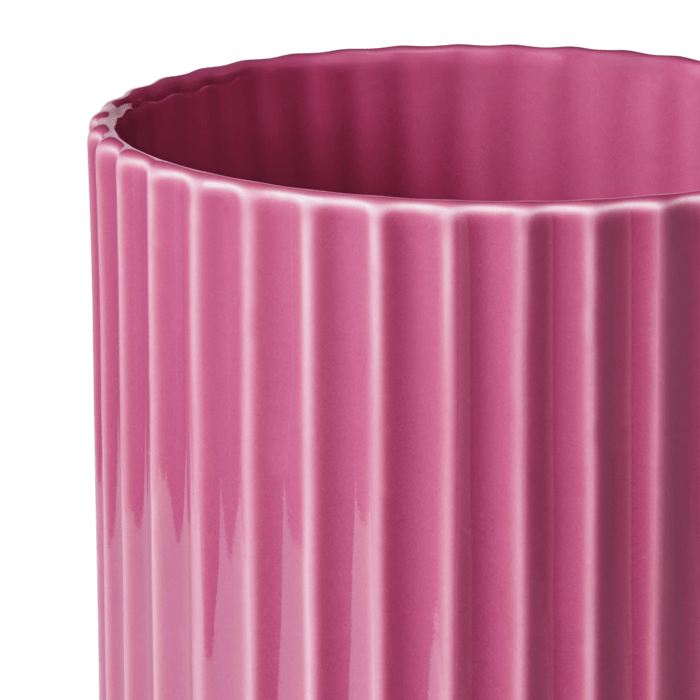 Lyngby Porcelaen Vase — Purple