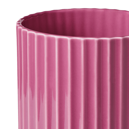Lyngby Porcelaen Vase — Purple