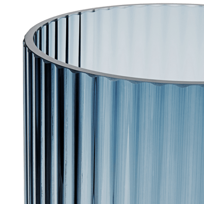 Lyngby Porcelaen Vase — Midnight Blue