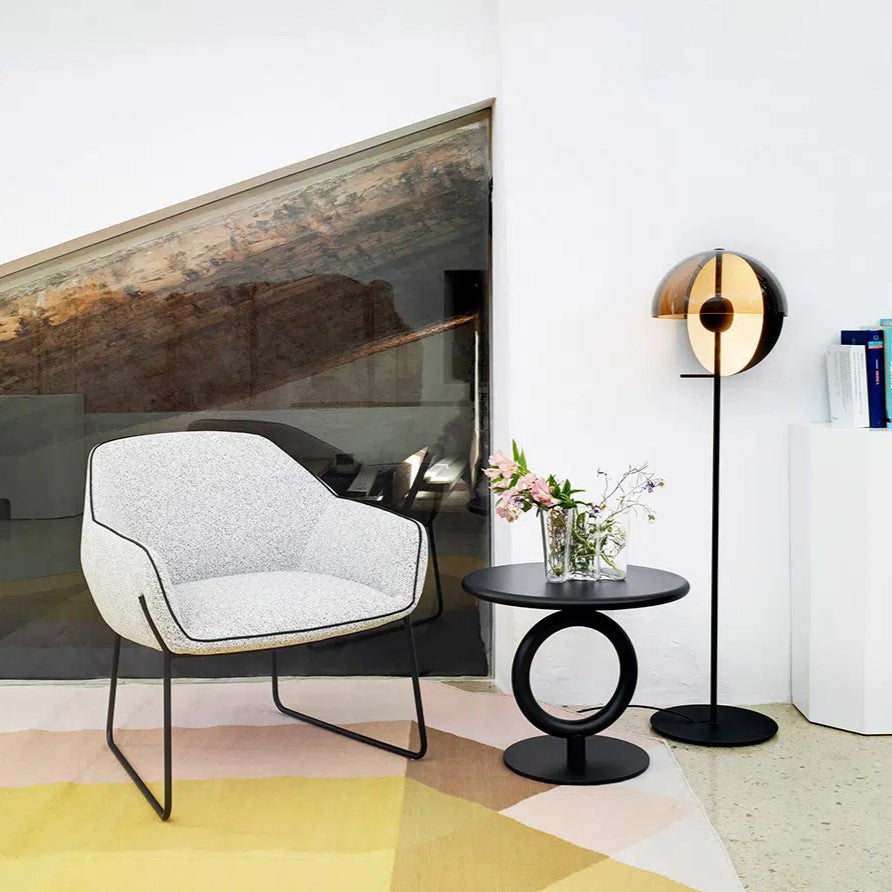 Nido Small Armchair — Sled Base and Piping