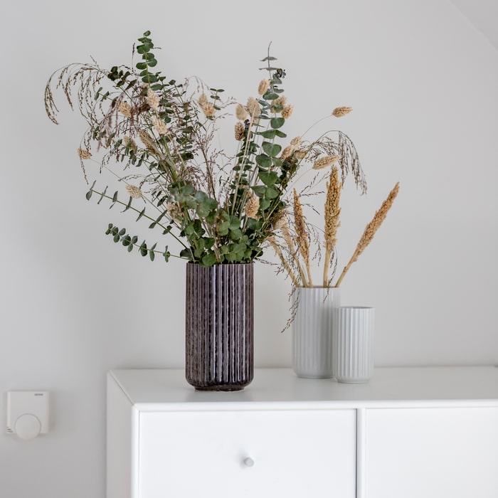 Lyngby Porcelaen Vase — White