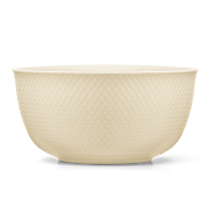 Lyngby Porcelaen Rhombe Earth Bowl — Marble 8.7"