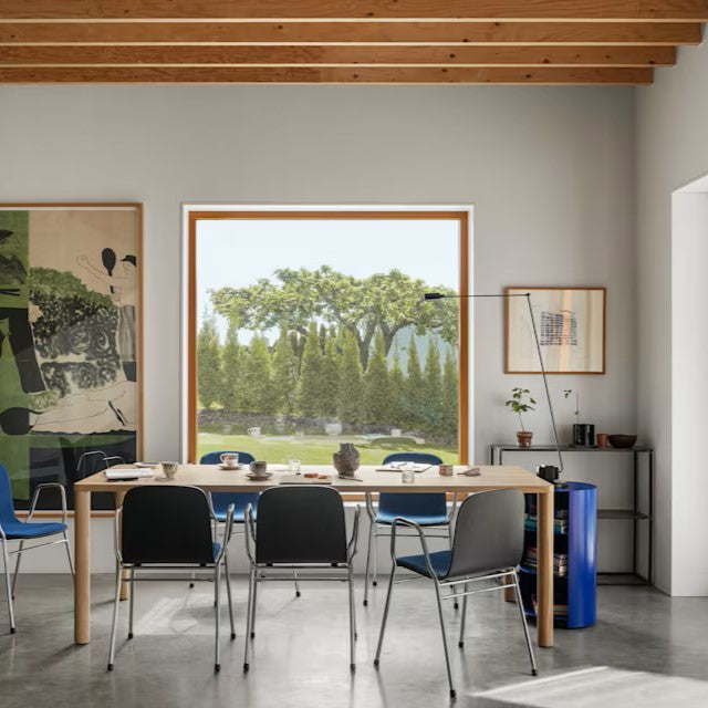 Hide Pedestal Table