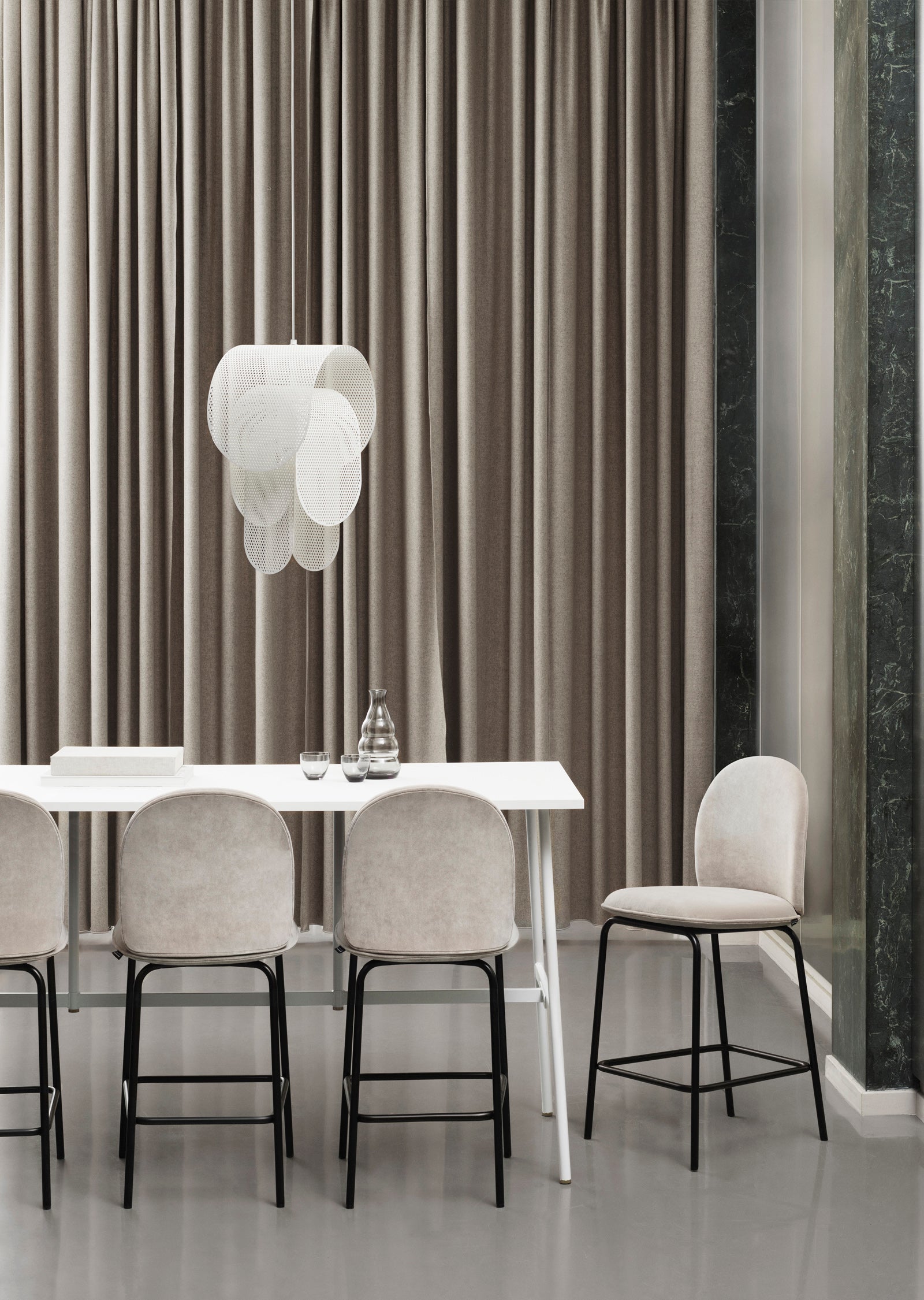 Ace Bar Chair — Steel