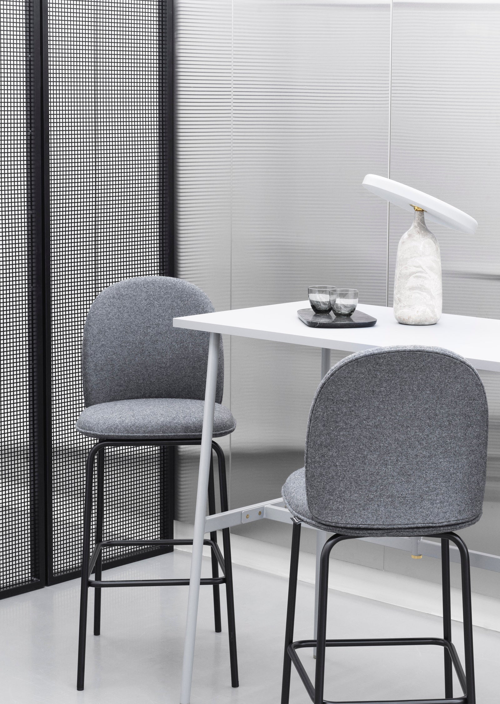 Ace Bar Chair — Steel
