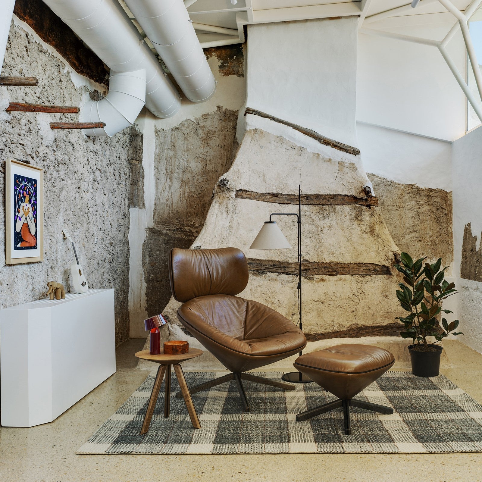 Tortuga Armchair with Headrest