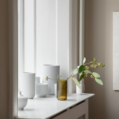 Lyngby Porcelaen Vase — White