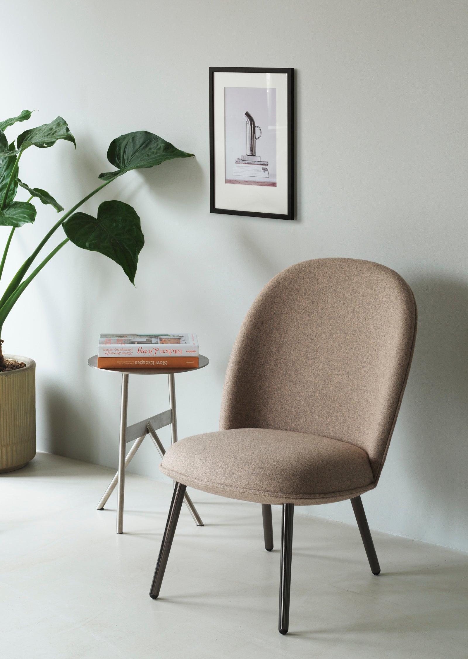Ace Lounge Chair — Steel