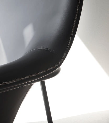 Drape Lounge Chair — Steel