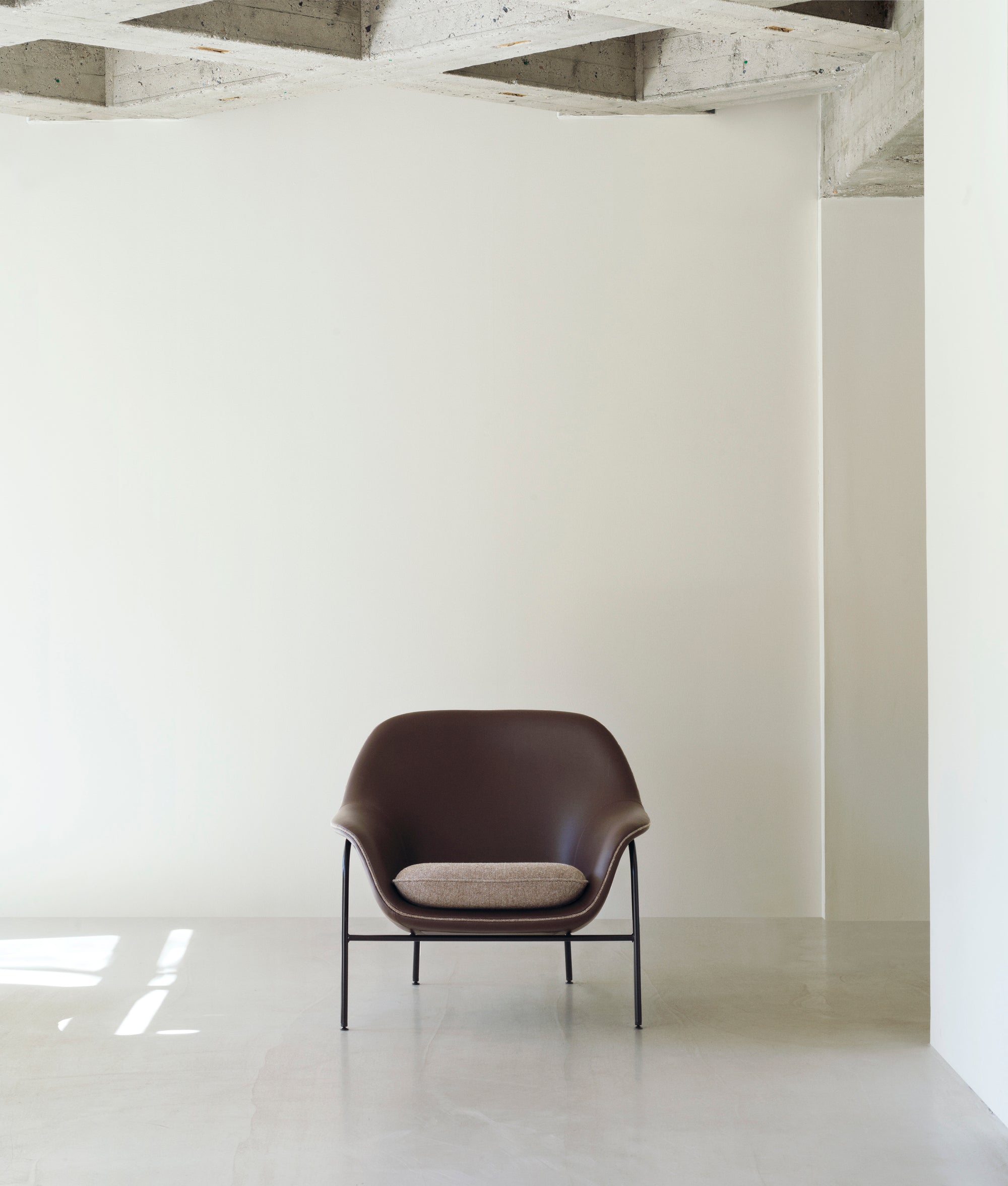 Drape Lounge Chair — Steel