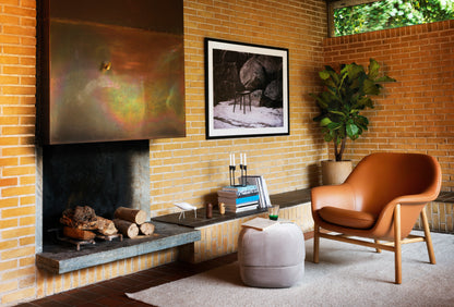 Drape Lounge Chair — Wood