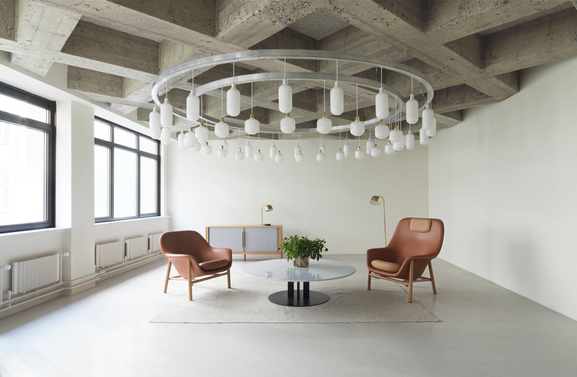 Drape Lounge Chair — Steel