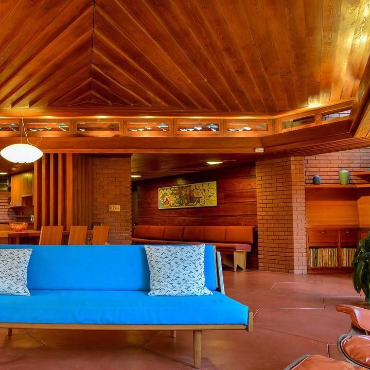 Frank Lloyd Wright Custom Seating System
