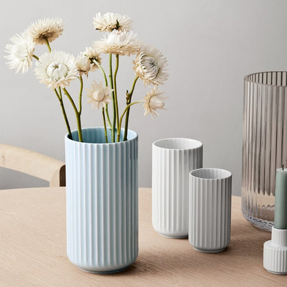 Lyngby Porcelaen Vase — White