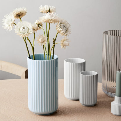 Lyngby Porcelaen Vase — White