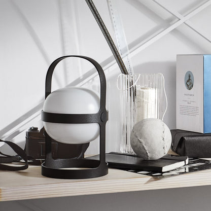 Soft Spot Solar Lamp — Black
