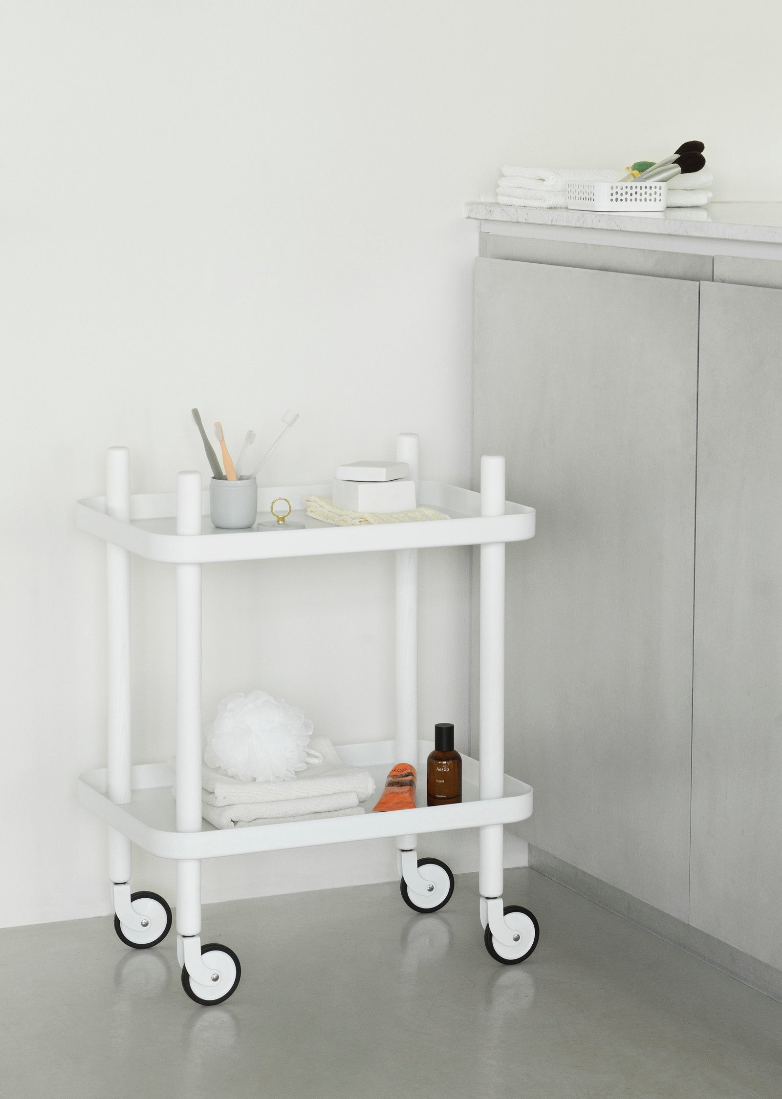 Block Trolley Table