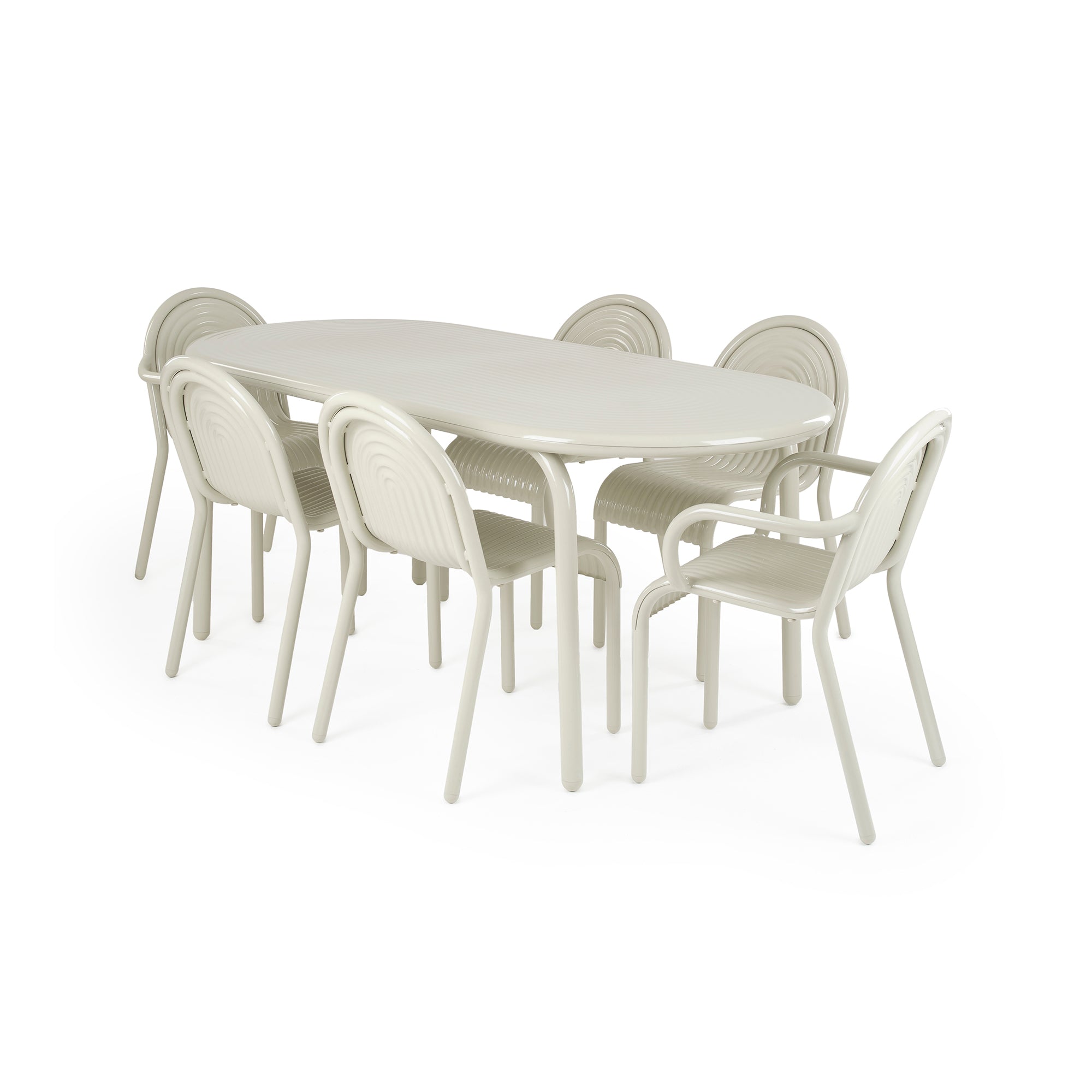 Groove Arm Chair — Outdoor — Set of 2