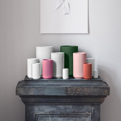 Lyngby Porcelaen Vase — Purple