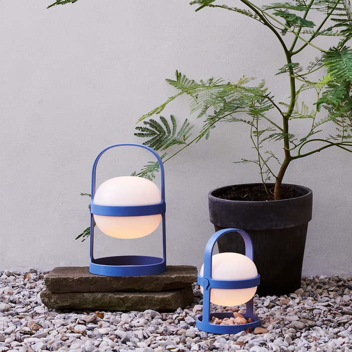 Soft Spot Solar Lamp — Sky Blue