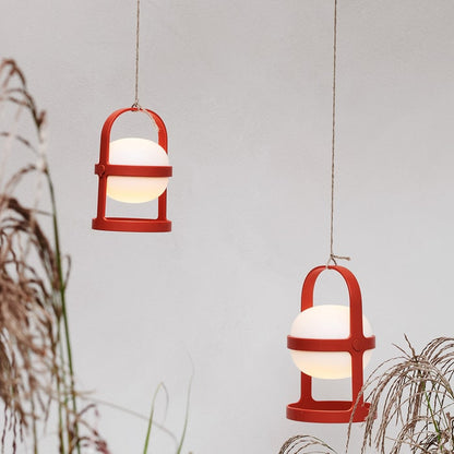 Soft Spot Solar Lamp — Terracotta