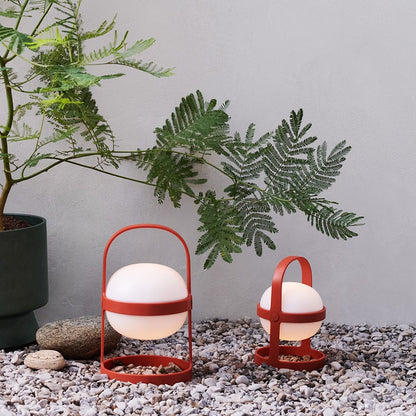 Soft Spot Solar Lamp — Terracotta