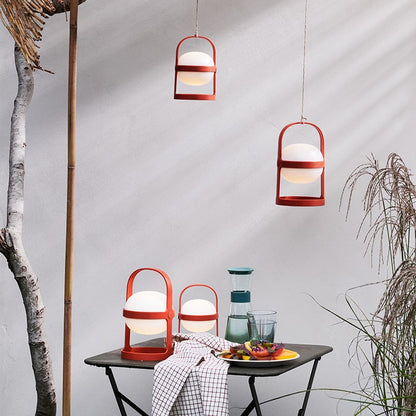 Soft Spot Solar Lamp — Terracotta