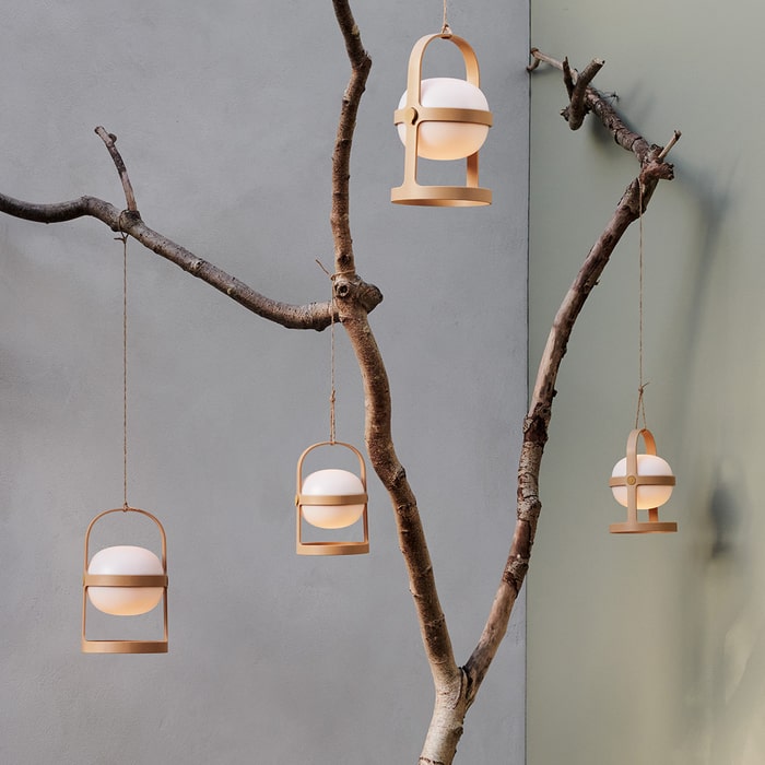 Soft Spot Solar Lamp — Wheat