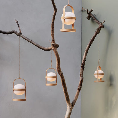 Soft Spot Solar Lamp — Wheat