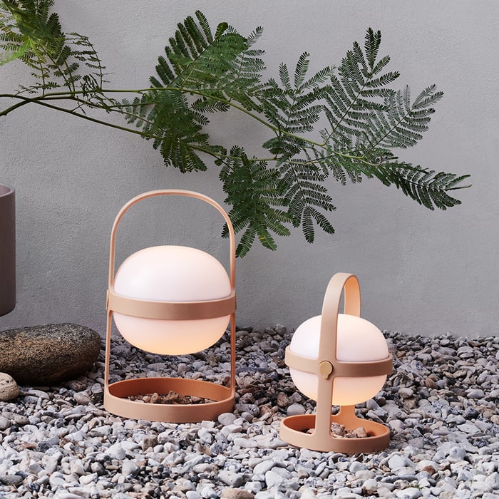 Soft Spot Solar Lamp — Wheat