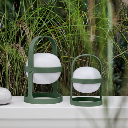 Soft Spot Solar Lamp — Pine Green
