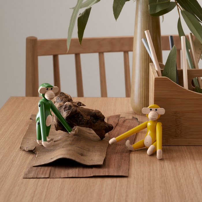 Vintage Monkey — Yellow Mini