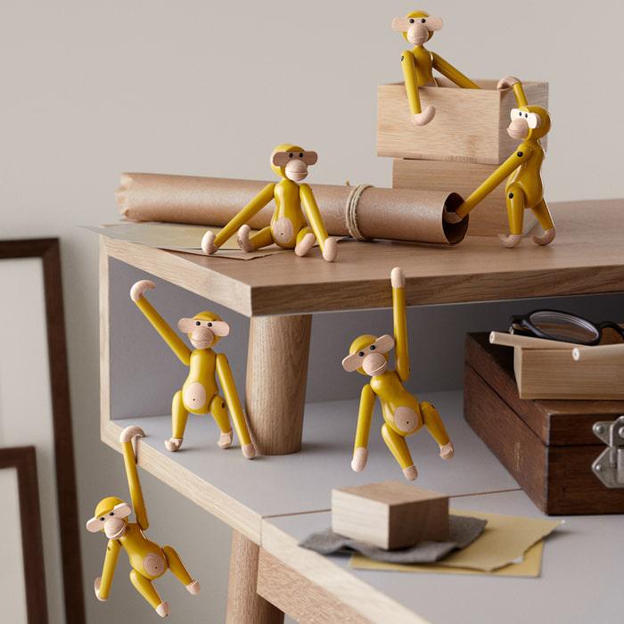Vintage Monkey — Yellow Mini