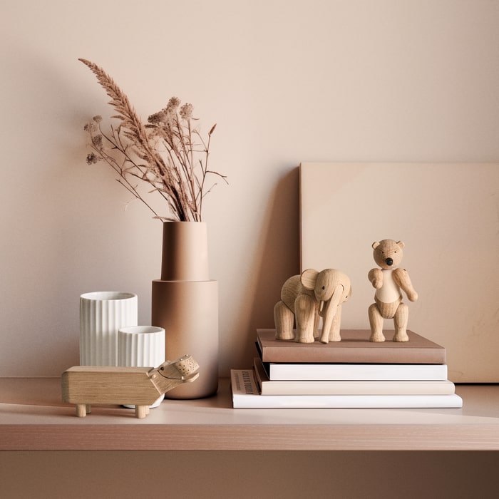 Lyngby Porcelaen Vase — White