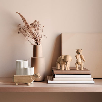 Lyngby Porcelaen Vase — White