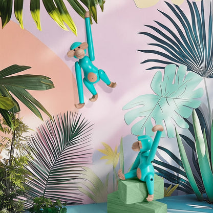 Monkey — Turquoise Mini