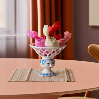 Bjørn Wiinblad Dora Fruit Bowl — Blue