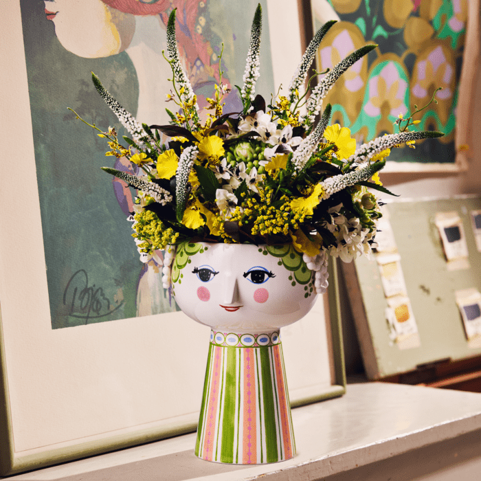 Bjørn Wiinblad Eva Vase — Green