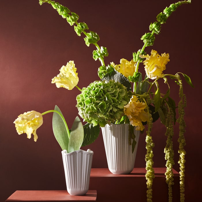 Hammershøi Unfold Vase — White