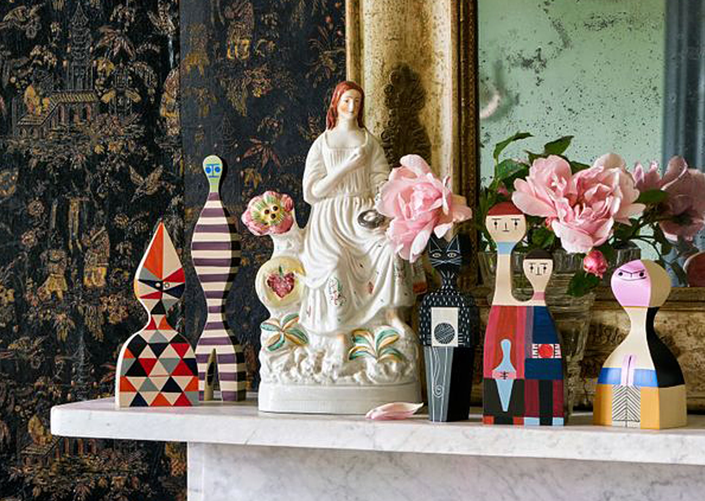 Alexander Girard Wooden Dolls