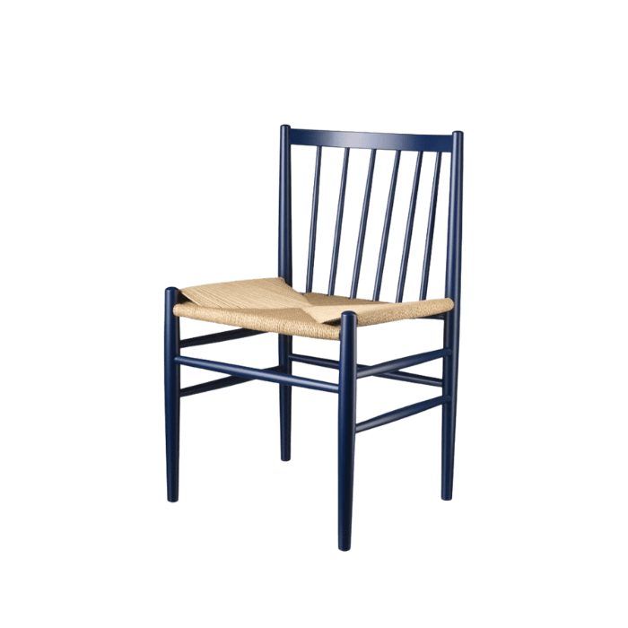 J80 Chair — Steel Blue Beech