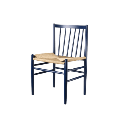 J80 Chair — Steel Blue Beech
